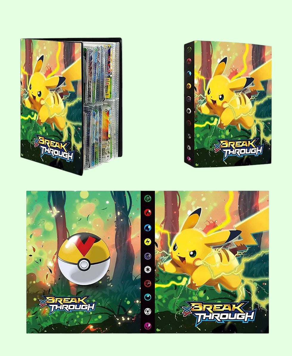 Pokemon 4-Pocket Binder | Holds 240 Cards | Ideal for Collectors