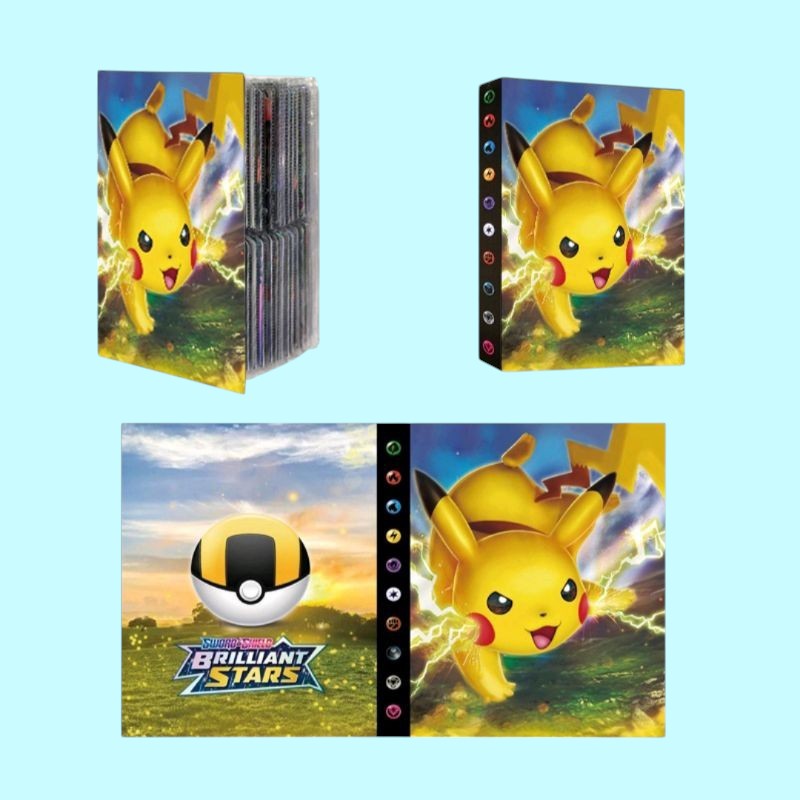 Pokemon 4-Pocket Binder | Holds 240 Cards | Ideal for Collectors