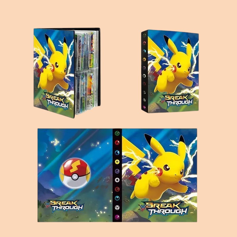 Pokemon 4-Pocket Binder | Holds 240 Cards | Ideal for Collectors