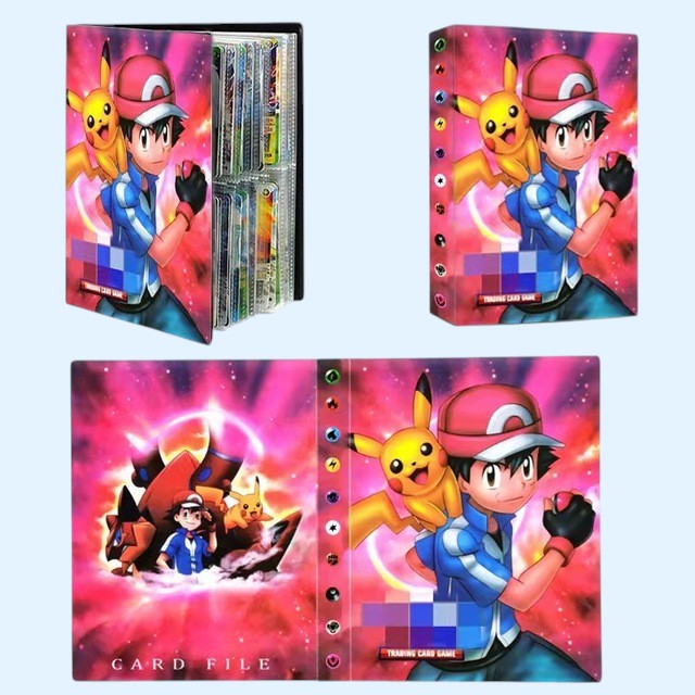 Pokemon 4-Pocket Binder | Holds 240 Cards | Ideal for Collectors