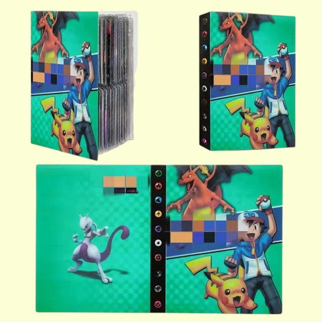 Pokemon 4-Pocket Binder | Holds 240 Cards | Ideal for Collectors