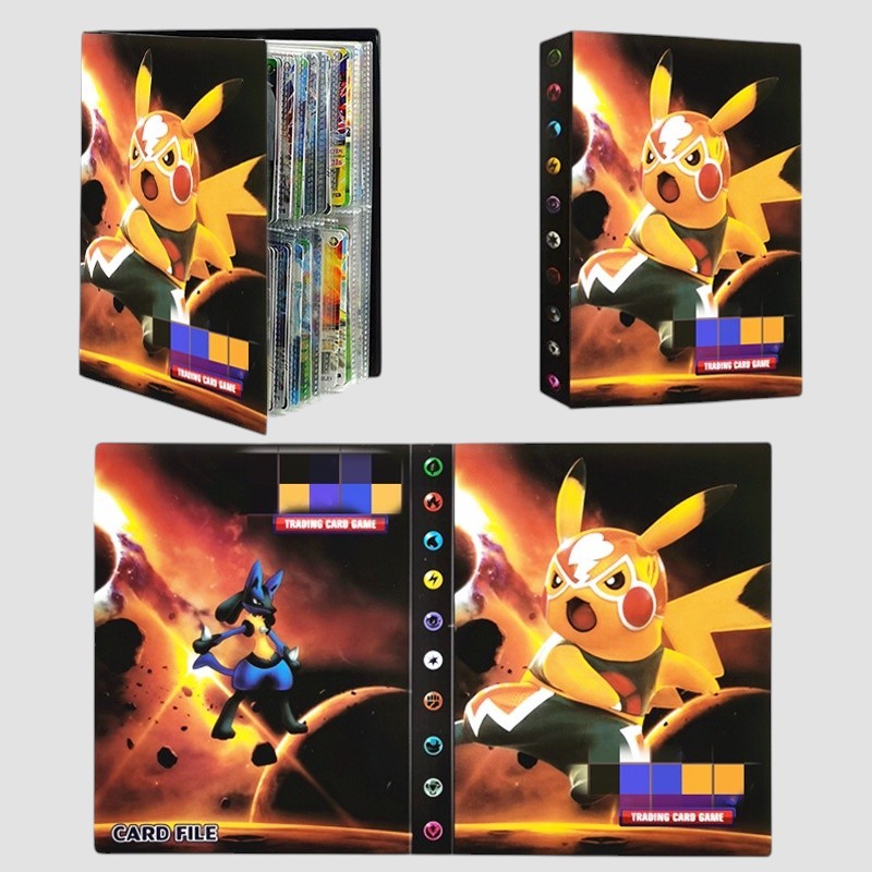 Pokemon 4-Pocket Binder | Holds 240 Cards | Ideal for Collectors