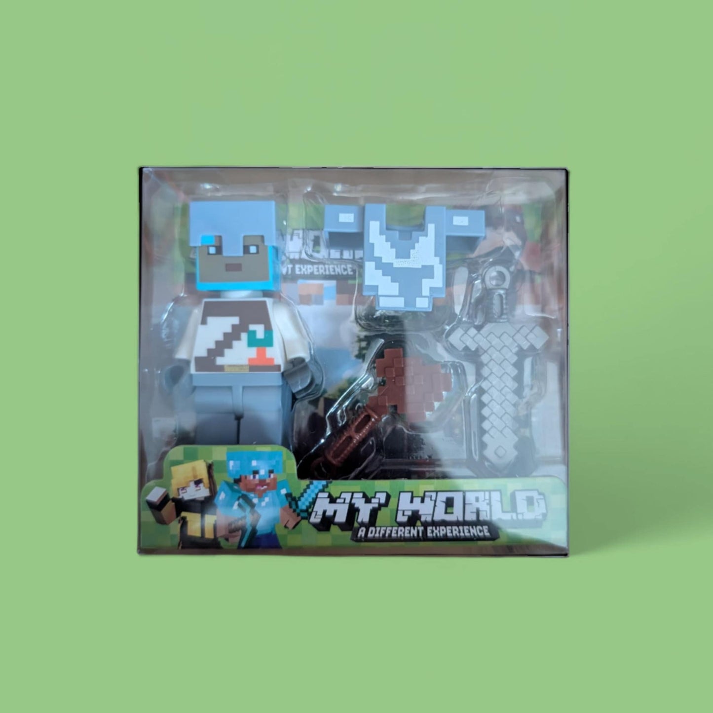 Minecraft Large Action Figure with Accessories - Lego Duplo Size Collectible