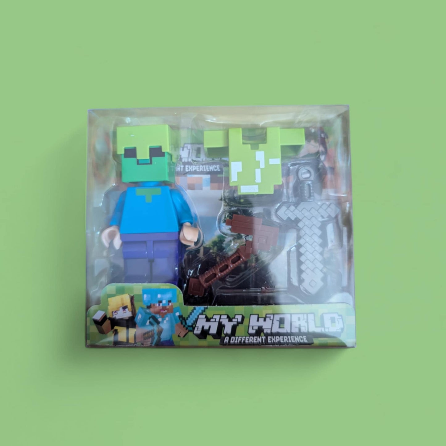 Minecraft Large Action Figure with Accessories - Lego Duplo Size Collectible