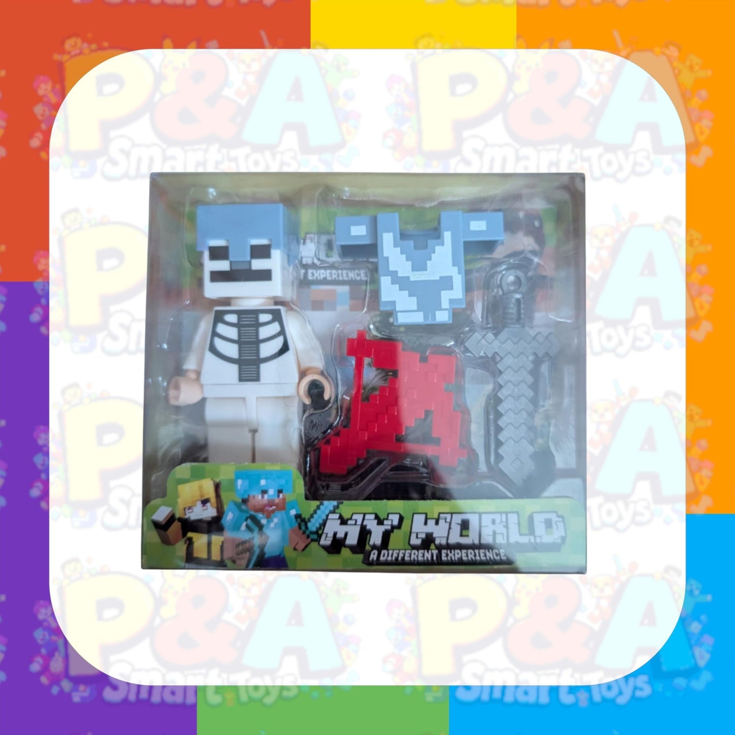 Minecraft Large Action Figure with Accessories - Lego Duplo Size Collectible