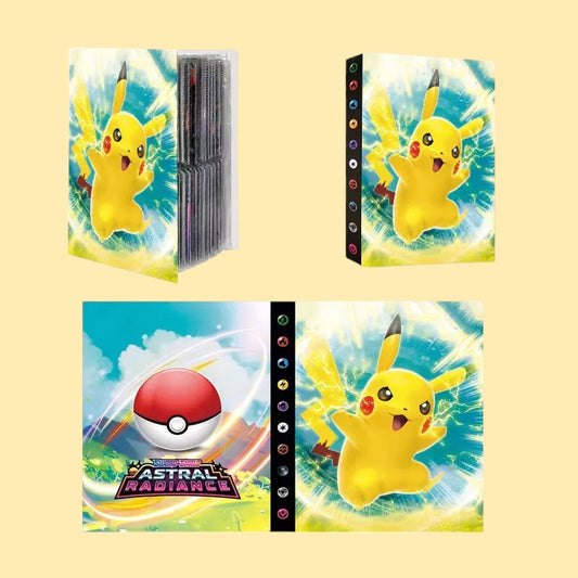 Pokemon 4-Pocket Binder | Holds 240 Cards | Ideal for Collectors