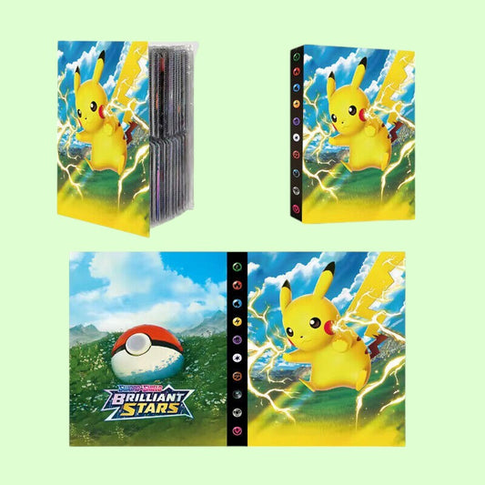 Pokemon 4-Pocket Binder | Holds 240 Cards | Ideal for Collectors