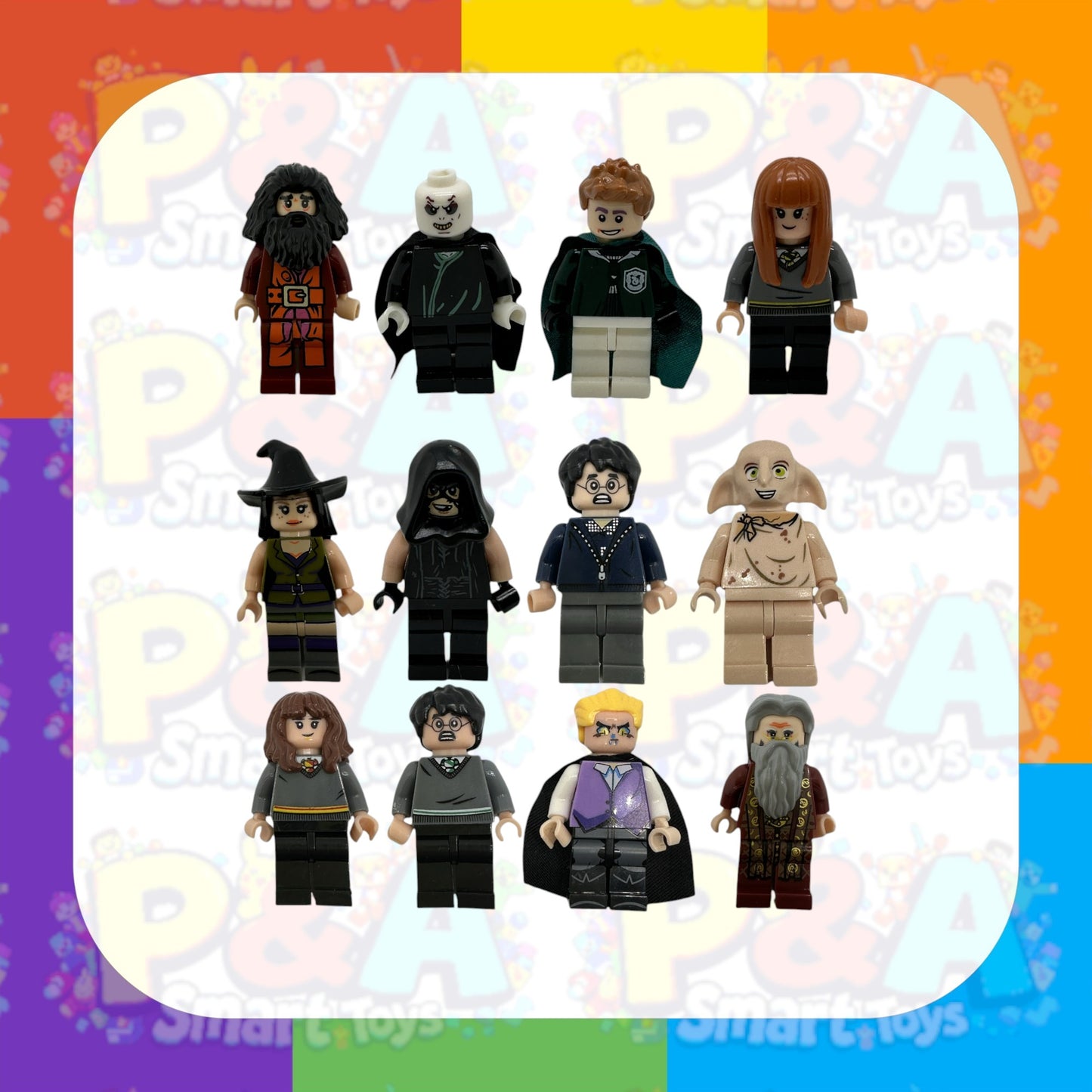 Harry Potter Figures Mini 12 PCS Plus Weapons Brand New