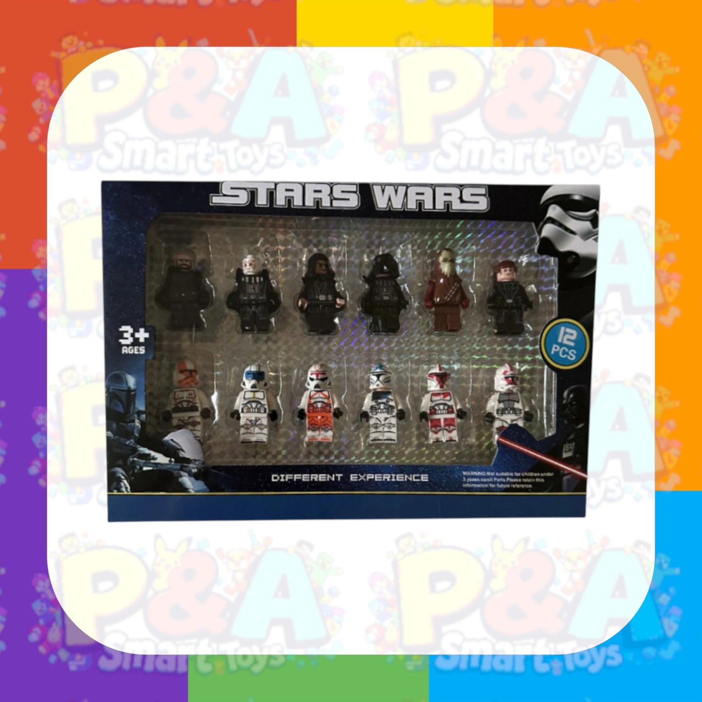 Star Wars Figures Mini 12 PCS Plus Weapons Brand New