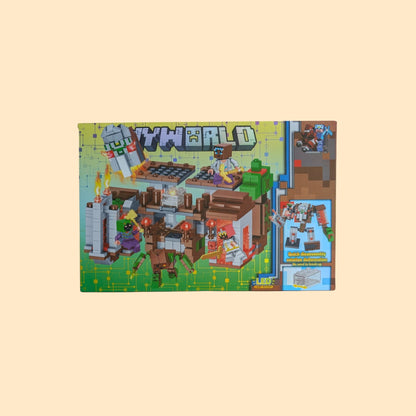 Minecraft My World Village Guardian Castle with Lighting blocks (522psc)