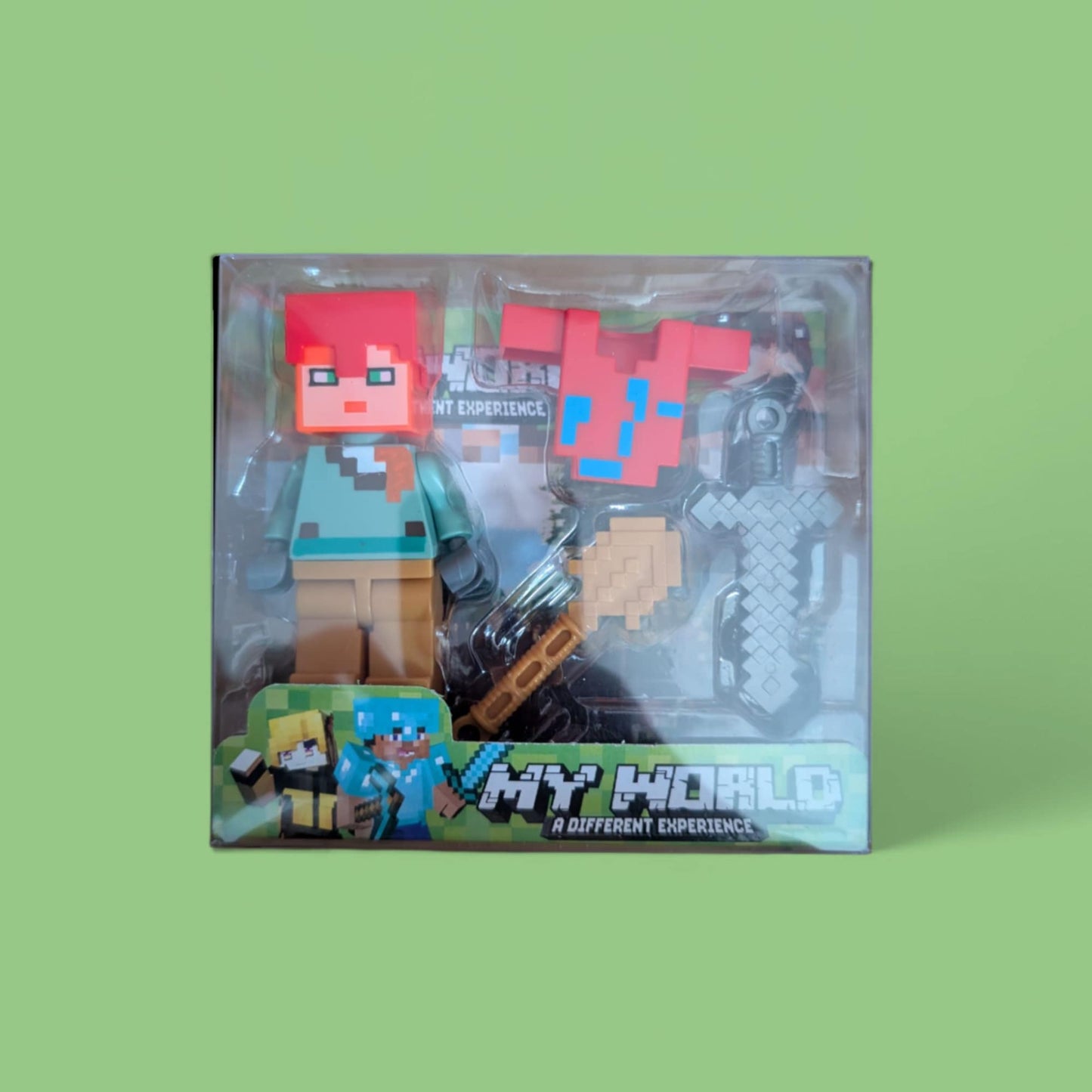 Minecraft Large Action Figure with Accessories - Lego Duplo Size Collectible
