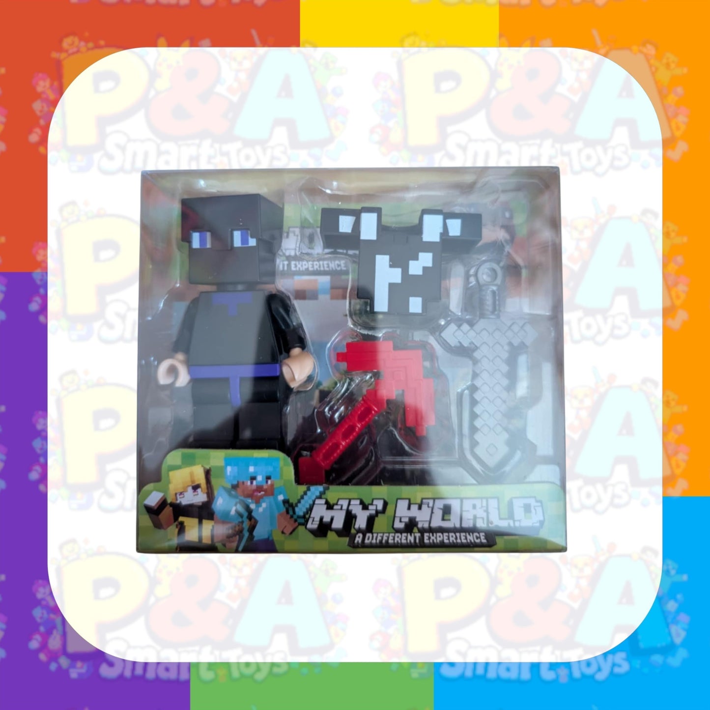 Minecraft Large Action Figure with Accessories - Lego Duplo Size Collectible
