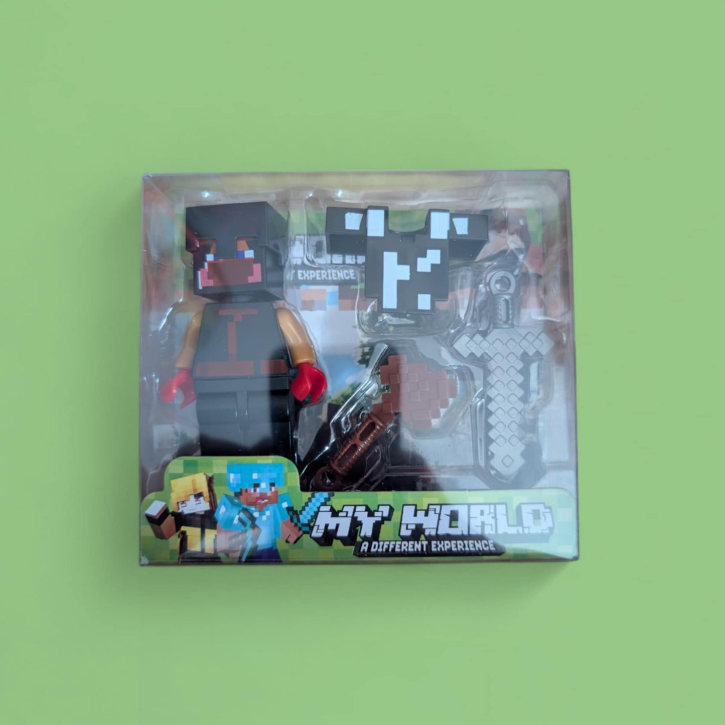 Minecraft Large Action Figure with Accessories - Lego Duplo Size Collectible