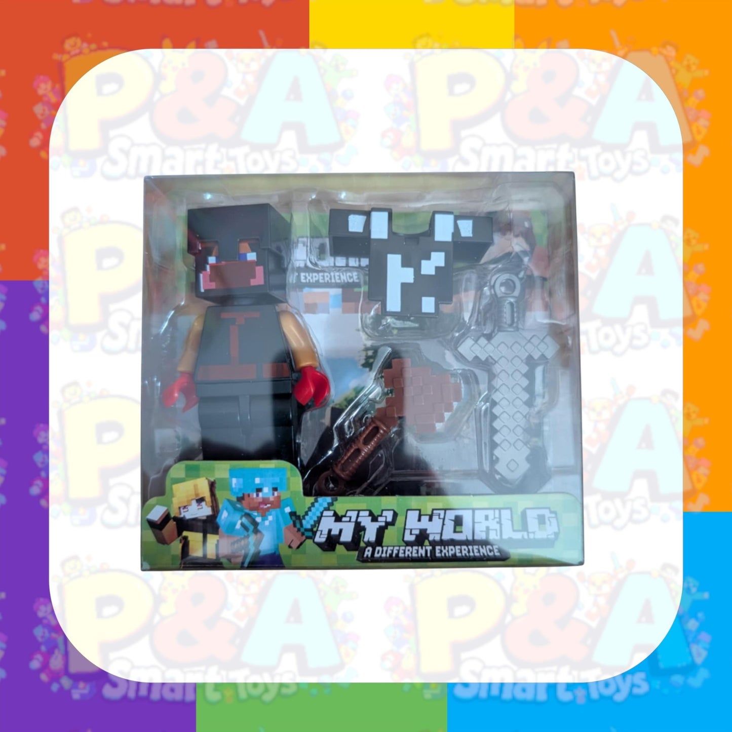 Minecraft Large Action Figure with Accessories - Lego Duplo Size Collectible