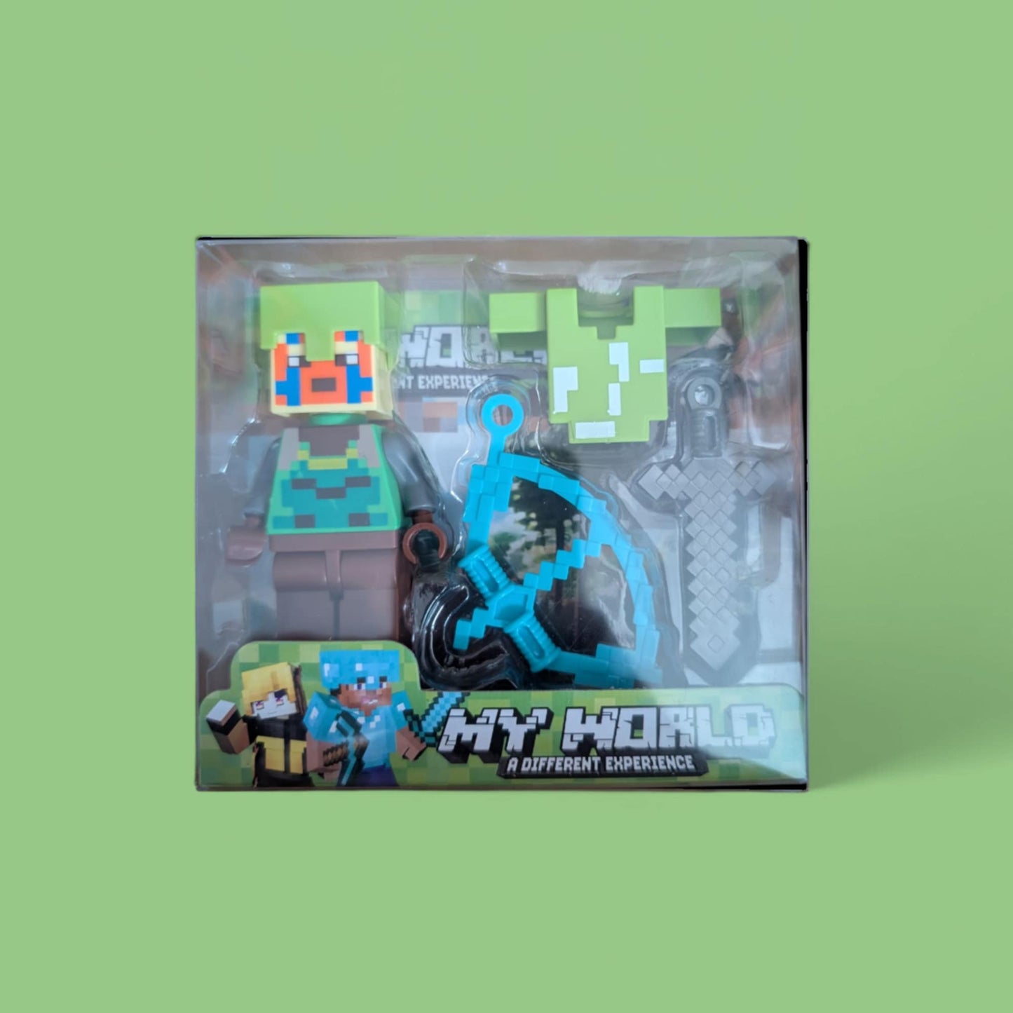 Minecraft Large Action Figure with Accessories - Lego Duplo Size Collectible